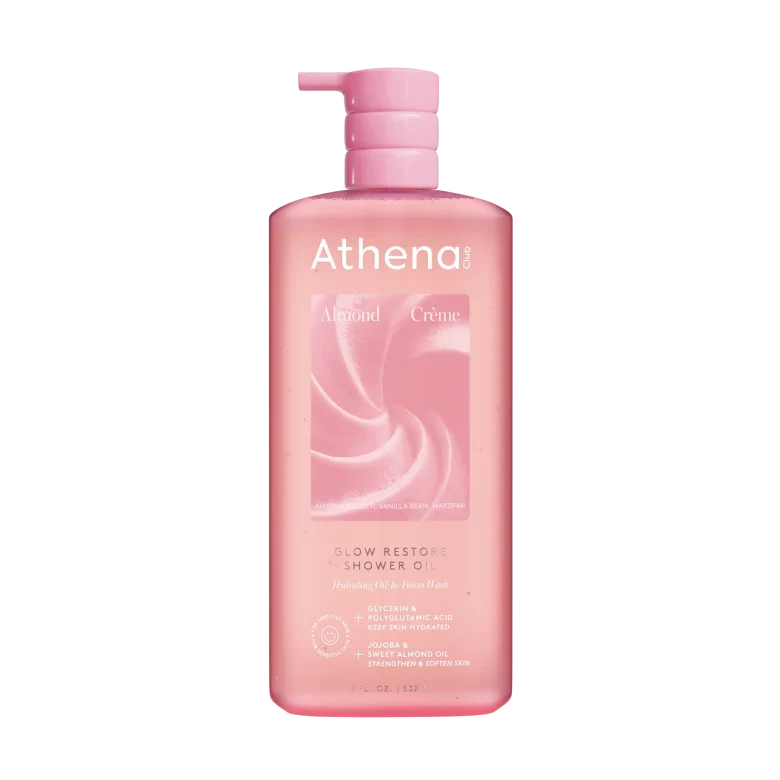 Glow Restore Shower Oil E8 Almond Crème